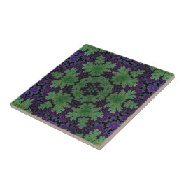 Azulejo De Cerâmica A Roda Fern Encantada