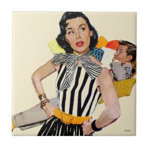 Azulejo De Cerâmica A Senhora Foi Insultada