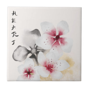 Azulejo De Cerâmica A Série Okinawa Design 13 