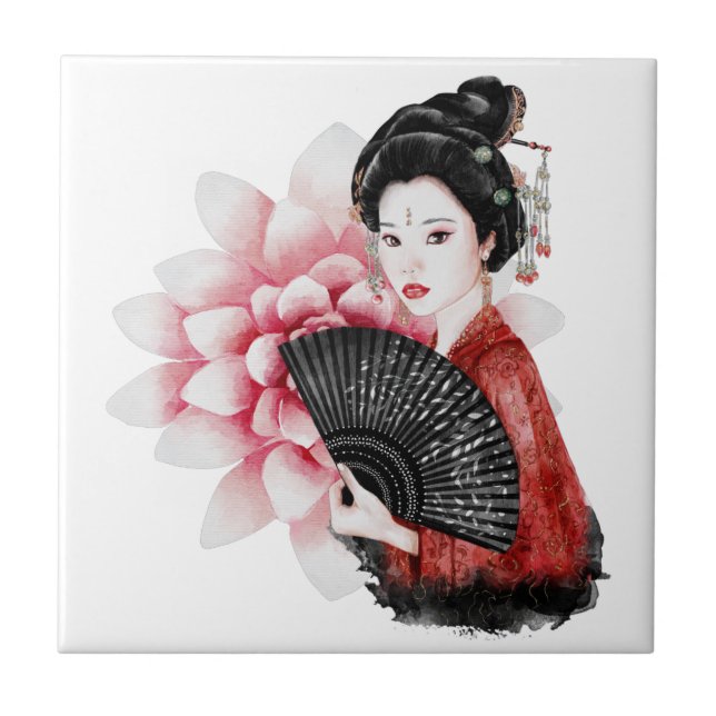 Azulejo De Cerâmica A Série Okinawa Design 34   (Frente)