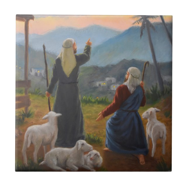 Azulejo De Cerâmica A star has risen (Frente)