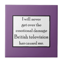 A televisão britânica me danificou emocionalmente.