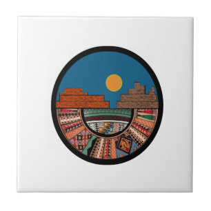 Azulejo De Cerâmica A terra abençoada