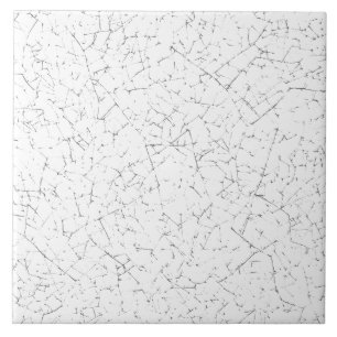 Azulejo De Cerâmica A Textura de Vidro Branco parece clássica
