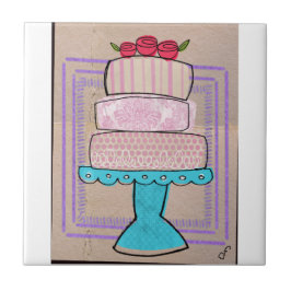 Azulejo De Cerâmica A Torre Pastel Padrão