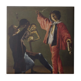 Azulejo De Cerâmica A última gota de cerveja antes do fim do partido