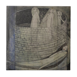 Azulejo De Cerâmica A verdade está no fundo do poço