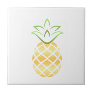 Azulejo De Cerâmica Abacaxi Aloha Havaí!