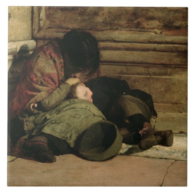 Azulejo De Cerâmica Abandonado, 1903 (Frente)