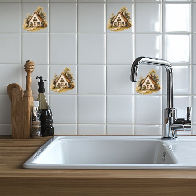 Azulejo De Cerâmica Abençoe esta casa (Criador carregado)