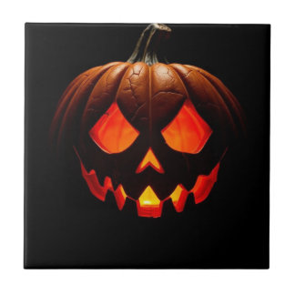 Azulejo De Cerâmica Abóbora Real de Cerâmica para Halloween