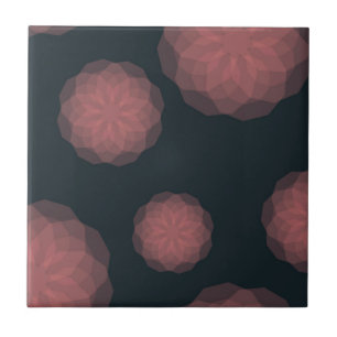 Azulejo De Cerâmica Abstracção cor-de-rosa, geométrica, legal, na m