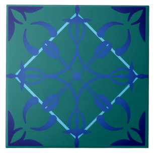 Azulejo De Cerâmica Abstrato