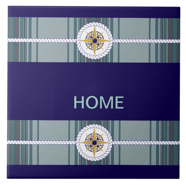 Azulejo De Cerâmica Abstrato (Frente)