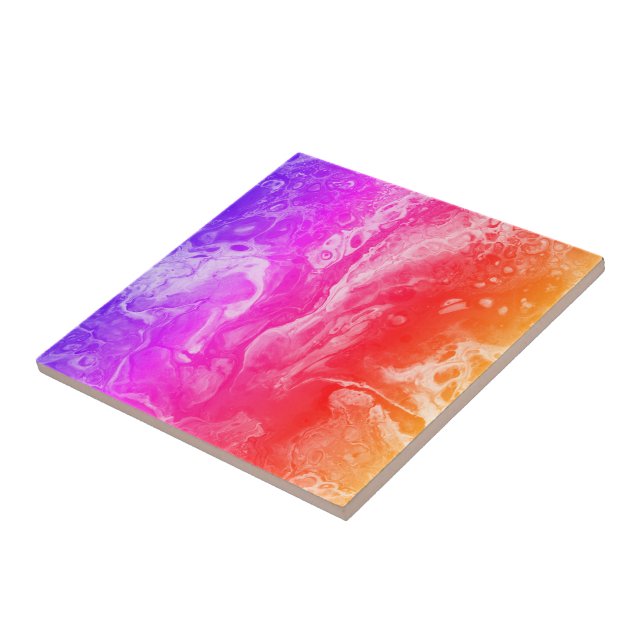 Azulejo De Cerâmica Abstrato104 (Lateral)