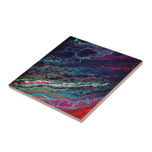 Azulejo De Cerâmica Abstrato116 (Lateral)