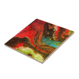 Azulejo De Cerâmica Abstrato122