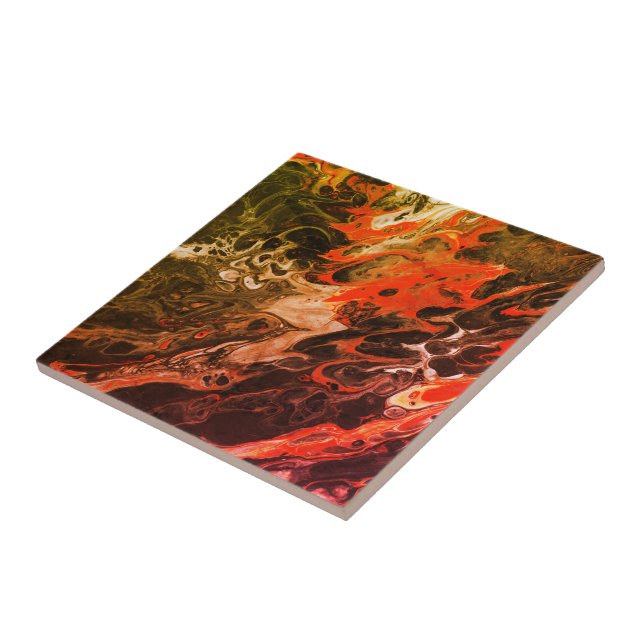 Azulejo De Cerâmica Abstrato137 (Lateral)