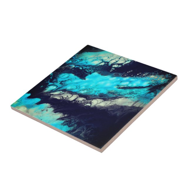 Azulejo De Cerâmica Abstrato171 (Lateral)