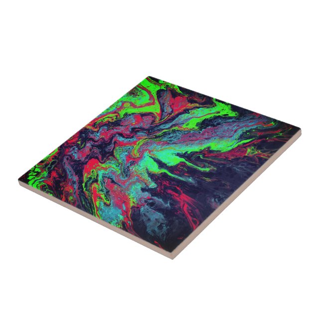 Azulejo De Cerâmica Abstrato226 (Lateral)