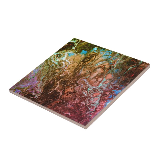 Azulejo De Cerâmica Abstrato297 (Lateral)