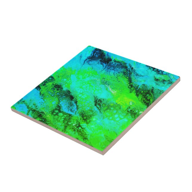 Azulejo De Cerâmica Abstrato310 (Lateral)