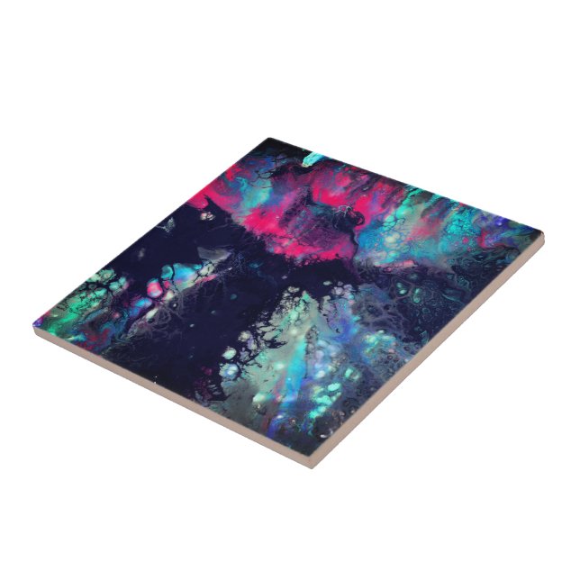 Azulejo De Cerâmica Abstrato321 (Lateral)