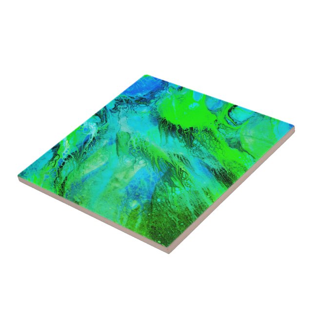 Azulejo De Cerâmica Abstrato425 (Lateral)