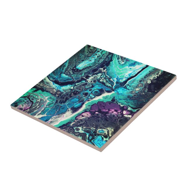 Azulejo De Cerâmica Abstrato96 (Lateral)