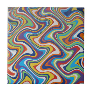 Azulejo De Cerâmica Abstrato 6 do tapete de Verticle, imagens do SVP