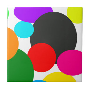 Azulejo De Cerâmica Abstrato Art Turquoise Verde Azul Branco