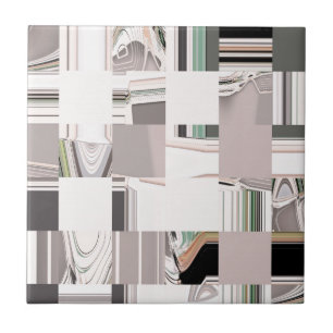 Azulejo De Cerâmica Abstrato Art Tylin
