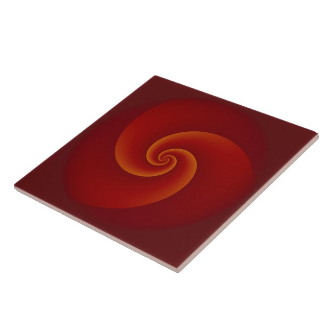 Azulejo De Cerâmica Abstrato Background Spirals soft III (Lateral)