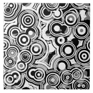 Azulejo De Cerâmica abstrato circula azulejo cerâmica