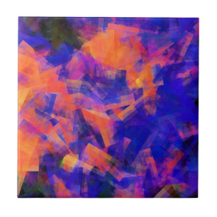 Azulejo De Cerâmica Abstrato DE ÁGUA