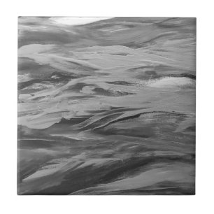Azulejo De Cerâmica Abstrato De Cinza Clara Padrão Moderno Cerâmico Ti