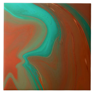 Azulejo De Cerâmica abstrato de padrão