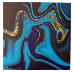 Azulejo De Cerâmica abstrato de padrão
