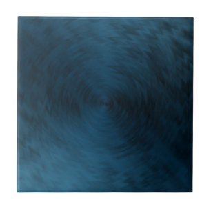 Azulejo De Cerâmica Abstrato metálico de aço azul escovado do metal