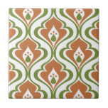 Azulejo De Cerâmica Abstrato Olive Rust Retro Vintage Decorative DIY<br><div class="desc">Um moderno azulejo decorativo cerâmico em verde-oliva e em forma de abstrato retrô à ferrugem para seus projetos residenciais,  como azulejos de sotaque,  backsplash da cozinha,  parede de chá e insetos do banheiro,  cerco de lareira e azulejos enquadrados.</div>