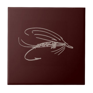 Azulejo De Cerâmica Abstrato Wet Fly Lure