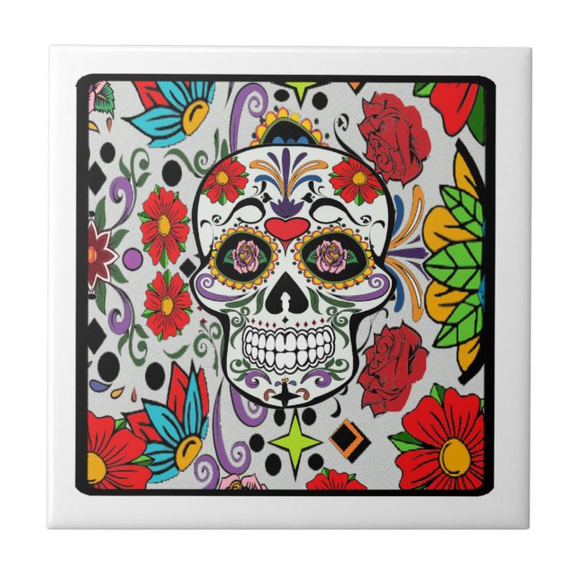 Azulejo De Cerâmica Acaba comigo. (Frente)