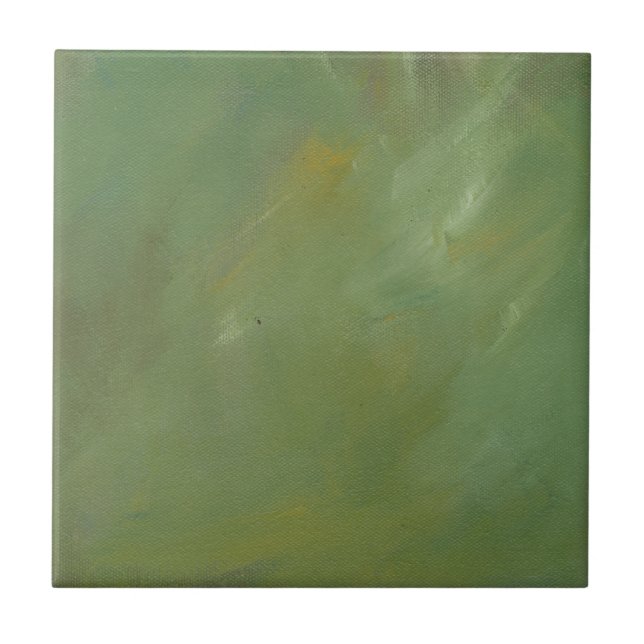 Azulejo De Cerâmica Acabamento de Falhas Verdes Brutas (Frente)