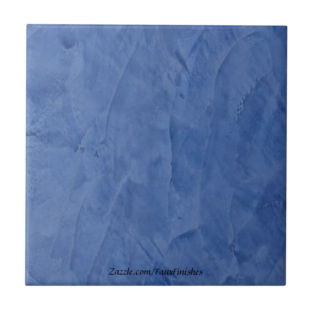 Azulejo De Cerâmica Acabamento Falso Azul Claro Toscano (Frente)