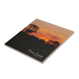 Azulejo De Cerâmica Acacia Sunset