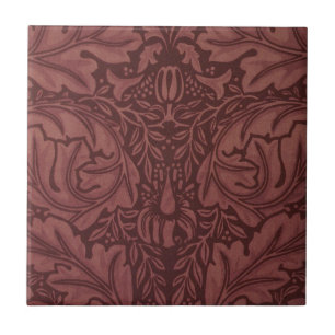Azulejo De Cerâmica Acanthus por William Morris, Têxtil Floral Vintage