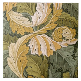 Azulejo De Cerâmica Acanthus projetado por William Morris 1875