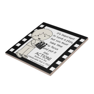 Azulejo De Cerâmica Ação