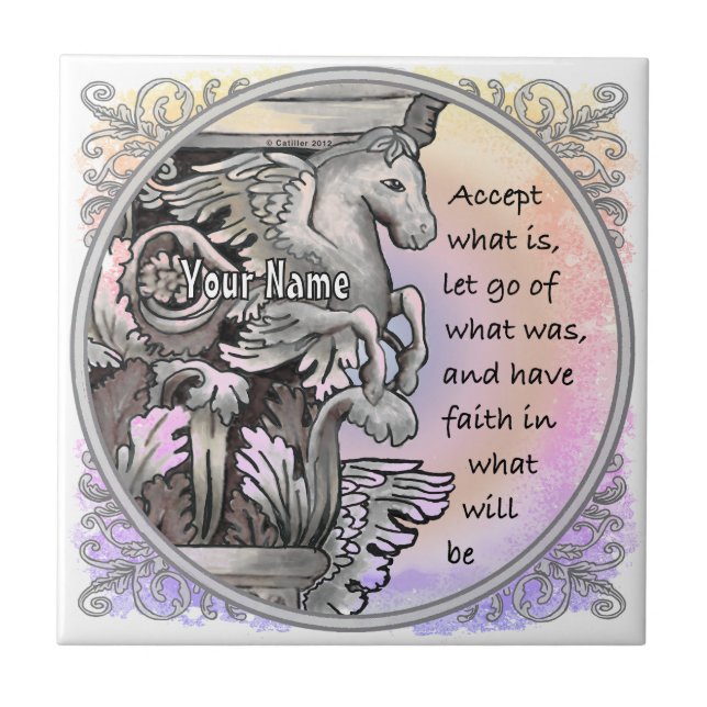 Azulejo De Cerâmica Aceitação (Frente)