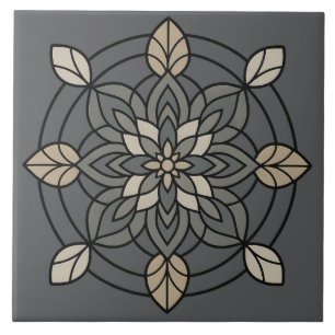 Azulejo De Cerâmica Acento de Luxo Inspirado em Vidro